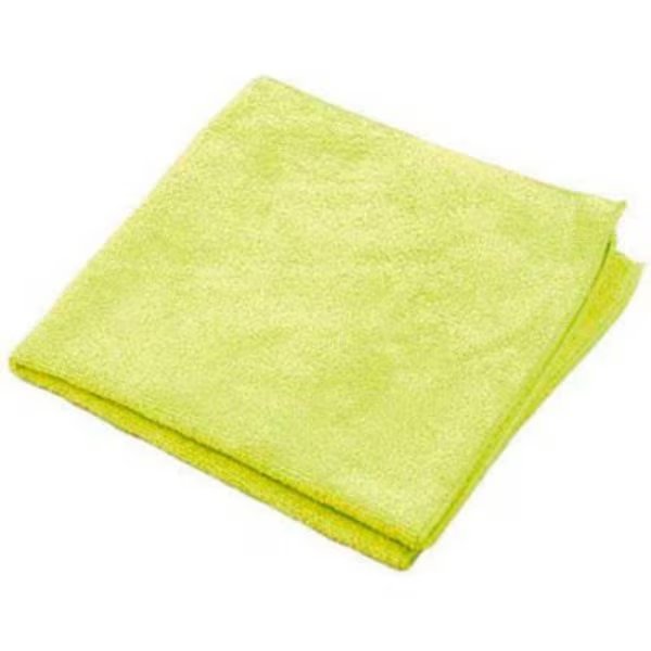 Microworks Microfiber Towel 16in x 16in 220GSM, Yellow 12 Towels/Pack -, Hospeco, Mfr#: 2511-Y-DZ
